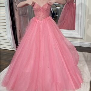 Elegant Pink Prom Dress
